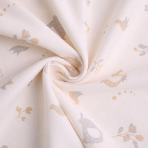 Offre Spéciale 100% coton Tissu À Tricoter Imprimé Peigné Tissu Interlock En Coton Pour Le printemps Et l'été Bébé Vêtements D'escalade - Product Image 2