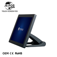 Système de point de vente au détail de matériel de bureau à double écran de 15 "+ 9.7" système de point de vente Windows/Android tout en un caisses enregistreuses système de point de vente