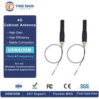 Antenne WiFi 2,4 GHz 3-5dBi à montage sur vis, étanche, omnidirectionnelle pour passerelle intelligente, armoire industrielle, IoT