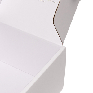 Caja <span class=keywords><strong>de</strong></span> Embalaje Personalizada <span class=keywords><strong>de</strong></span> Alta Gama <span class=keywords><strong>para</strong></span> Productos <span class=keywords><strong>de</strong></span> Cuidado <span class=keywords><strong>de</strong></span> la Piel, Color Blanco, con Logotipo en Dorado - Product Image 5