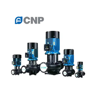 Pompes de circulation verticales en ligne série CNP TD à haut rendement énergétique, certifiées CE, pour équipements d'incendie et refroidissement industriel
