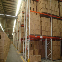 Rayonnages à poutres robustes pour palettes, capacité de charge 1000-3500 kg/niveau, rayonnages de stockage, rayonnages empilables, étagères