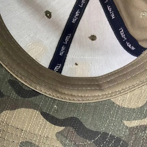 Towel Embroidery Twill Terry <b>Camo</b> Embroidery Constructed Printing Seamtape Sport Hat and Embroidery Hat - Product Image 2