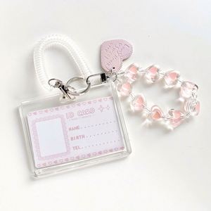 <b>Custom</b> Idol Photocard Keyring Acrylic Photocard Holder <b>Keychain</b> - Product Image 5