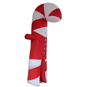 Adulti <span class=keywords><strong>Di</strong></span> <span class=keywords><strong>Natale</strong></span> parata decor gonfiabile candy cane costume per parata - Product Image 3