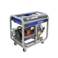 QY-apex H6000i-O 5KW Dreiphasiger Dieselgenerator mit Autostart Fernstart Offener Rahmen 230V 50Hz Luftgekühlt für Industrielle Anwendungen