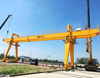 Ponts roulants à double poutre de type MG à prix de gros, 5t-800t, avec moteur et télécommande