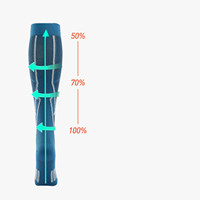 Vente en gros de chaussettes de course en plein air pour sports professionnels Chaussettes de compression à haute élasticité