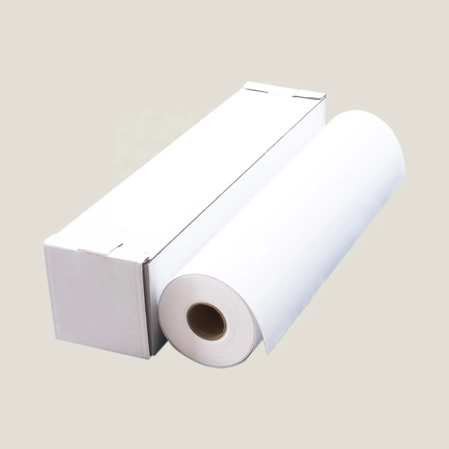 Özelleştirilmiş Jumbo rulo yayın Pe kaplamalı kağıt silikon kağıt dayanıklı dayanıklı kalıp kesme düz kesme kaplamalı kağıt