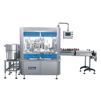 Machine de remplissage de parfum monobloc automatique pour flacons de 10 ml, entièrement automatique, pour produits en vrac, avec bouchage et étiquetage