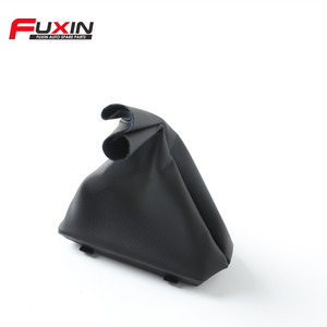 Housse de levier de vitesses en cuir noir Fuxin Automotive pour boîte de vitesses manuelle BMW - Product Image 2