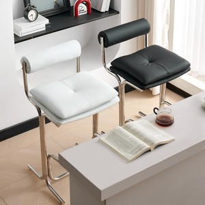 Accueil Chaises hautes Tabourets de bar créatifs design Mobilier insulaire <span class=keywords><strong>haut</strong></span> de gamme Tabourets de bar en métal avec fonction réglable - Product Image 4