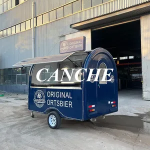 Cuisine mobile de rue, bar à pizzas et tacos, chariot de restauration, camion de restauration, Europe - Product Image 5
