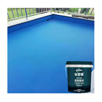 Peinture de revêtement liquide acrylique imperméable à l'eau, anti-humidité, anti-corrosion, couleur personnalisée, pour murs modernes, haute résistance