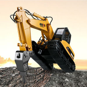 Huina 1560 1/14 ölçekli ses LED 16CH Diecast alaşım Metal <span class=keywords><strong>R</strong></span>/<span class=keywords><strong>C</strong></span> kamyon RC paletli araç 2.4G araba oyuncak radyo kontrol matkap ekskavatö<span class=keywords><strong>r</strong></span> - Product Image 5