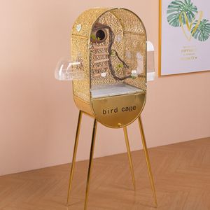 Большая Золотая клетка для птиц - Product Image 3