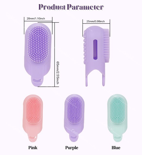 Multi-Functional Durable Silicone Finger Tips Face Care Beauty Tools Accessories Silicone Safe Grade Finger Tips