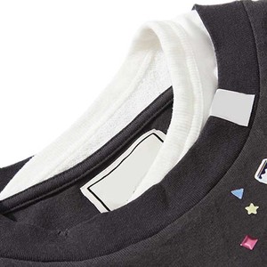 Fringuello indumento personalizzato con spalle cadenti oversize con effetto Design a triplo strato di Jersey in cotone di alta qualità - Product Image 3
