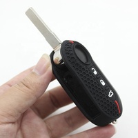 Housses de clés en silicone personnalisées durables et résistantes à l'usure disponibles en plusieurs couleurs pour les protecteurs de clés de voiture Fiat