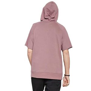 Felpe <span class=keywords><strong>senza</strong></span> <span class=keywords><strong>maniche</strong></span> per fitness da palestra a <span class=keywords><strong>maniche</strong></span> corte da uomo comode e traspiranti all'ingrosso - Product Image 3