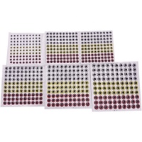 Yeux de leurre de pêche en simulation holographique 3D, 3/4/5/6mm/7/8/9mm, pour la pêche à la mouche, la fabrication de jig, de leurres et d'appâts