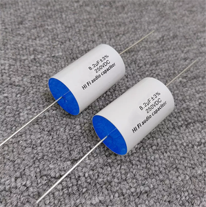 250V~400V 0.1uF~100uF Axial MKP Silver Foil <strong>Capacitor</strong> for HIFI Car Audio Divider Axial Metallized Polyester Film <strong>Capacitor</strong> - Product Image 3