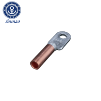 Cosses de câble en cuivre DLT pour batterie, 1,5-300 mm, plaquées étain, à sertir, marque Jinmao