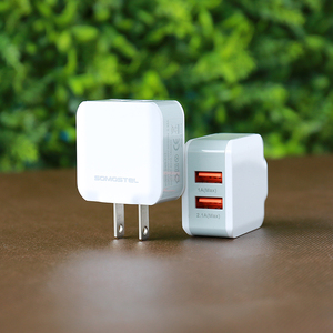 Somostel-<span class=keywords><strong>Cargador</strong></span> rápido de pared <span class=keywords><strong>A13</strong></span> 2.4A 2USB, <span class=keywords><strong>Cargador</strong></span> rápido de viaje para teléfono móvil <span class=keywords><strong>Samsung</strong></span> - Product Image 4