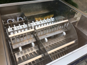 Stainless Steel Ultrasonic Bottle Cleaning <b>Machine</b> for Small Round Glass Bottles - Product Image 2