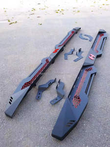 Marchepieds latéraux en acier pour Ranger T6 T7 T8 Raptor Marchepieds latéraux en acier pour Ranger Hamer Marchepied en aluminium - Product Image 5