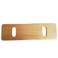 Planche de transfert artisanale en bois de caoutchouc poli, style art populaire, couleur et taille personnalisables pour fauteuil roulant, lit, bain et toilettes