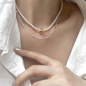 S925 Sterling <b>Silver</b> Necklace <b>Choker</b> 405cm Length Minimalist Chic Elegant Versatile For Layering Gift Wear - Product Image 5