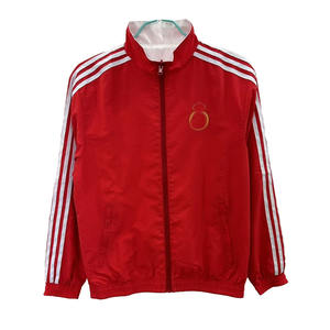 Jaket angin sepak bola Madrid kustom bersulam, jaket angin anti air, jersey sepak bola, pakaian olahraga latihan sepak bola Spanyol - Product Image 6