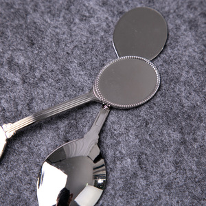 Grand Stainless Steel <b>Spoons</b> <b>Small</b> Round Creative Metal Craftsmanship Measuring <b>Spoons</b> - Product Image 4