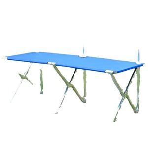 Folding <b>Table</b> Metal Portable Street Vendor Night Market Use Minimalist Modern Style - Product Image 2