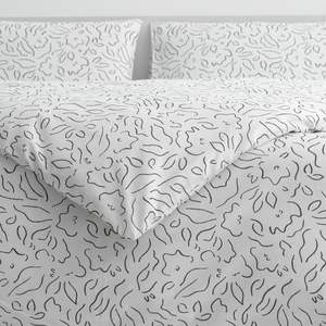 Parure <span class=keywords><strong>de</strong></span> lit noir et blanc, prix direct usine, imprimé <span class=keywords><strong>vache</strong></span> noir et blanc, vente directe usine, vente en gros - Product Image 4