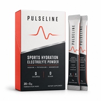 Poudre d'électrolytes et de vitamines sans calorie ni sucre, marque privée, avec magnésium, sodium, potassium pour l'énergie et le soutien de la santé intestinale