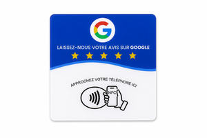 Tarjeta NFC de Acrílico Personalizada, Resistente al Agua, 13.56 MHz, Etiqueta NFC para Reseñas de Hotel - Product Image 1