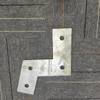 Connecteur de bois robuste en forme de Z, plaque de raccordement pour bois, support de poutre, support de porte, support de fenêtre, code d'angle L droit