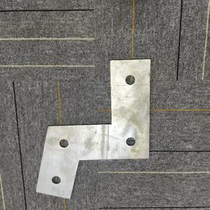 Connecteur de bois robuste en forme de Z, plaque de raccordement pour bois, support de poutre, support de porte, support de fenêtre, code d'angle L <span class=keywords><strong>droit</strong></span> - Product Image 4