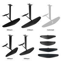 Ensemble de surf hydrofoil personnalisé en fibre de carbone et aluminium pour planche à voile, wakeboard, wingfoil et windsurf