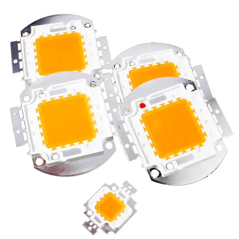 Chip Led de alta potencia 10W 30W 50W 100W Espectro completo LED Grow Light (380nm - 840nm) Lámparas 30x 30mil LEDS