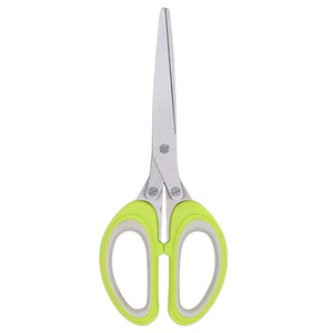 Stainless Steel Scallion <b>Scissors</b> 5 In Straight Head Ultra Sharp <b>Kitchen</b> Utensil Home Use Green Handle - Product Image 4