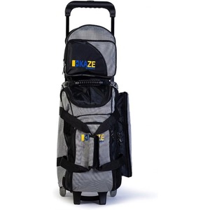 Sac de bowling BSCI pour 2 balles avec roues lisses en uréthane de 5 pouces, grande poche pour accessoires - Product Image 5