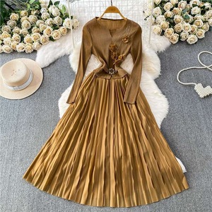 Women's Denim V-neck <b>Spaghetti</b> <b>Strap</b> Maxi Dress Anti-Wrinkle Casual Daily Wear A-Line Silhouette - Product Image 4