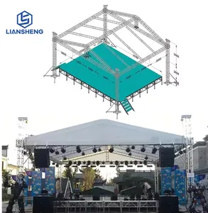 OEMODMOBM工場製造アルミニウムラインアレイ溶接トラスステージ表彰台音楽祭用