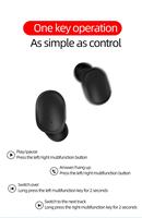 Audifonos Ture Earphone nirkabel, Headset Mini olahraga Macaron A6 A6s Pro Macaroon