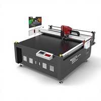 Automatique Multi-couches col de chemise motif de coupe traceur cnc tissu faisant la machine