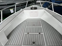 Nouveau bateau de pêche hors-bord à console centrale en aluminium de 6 m pour la pêche en haute mer à vendre