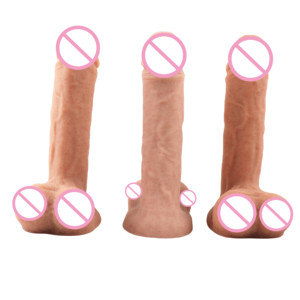 Dildo Realista <span class=keywords><strong>de</strong></span> Silicona Suave con Sensación <span class=keywords><strong>de</strong></span> Piel Realista para Mujeres, con Recubrimiento <span class=keywords><strong>de</strong></span> Aceite y Diseño con Vetas <span class=keywords><strong>de</strong></span> Sangre, Juguetes Sexuales para Adultos - Product Image 1